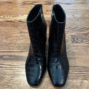 Marc Fisher Leather Ankle Boots NWOT